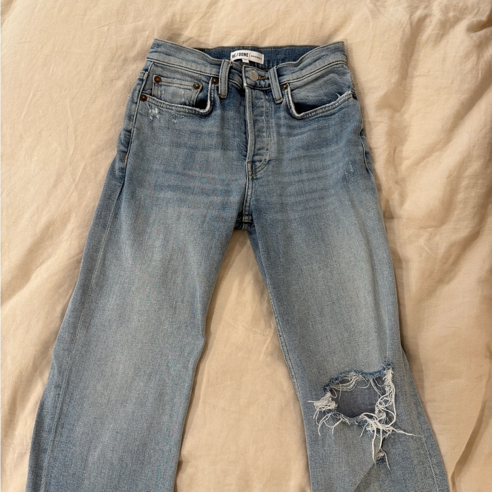 Cropped Re/Done Jeans size 24